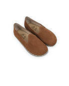 Women's Tan Barefoot Yemeni - Handcrafted Calf Leather Wide Toe Box | Bespoky