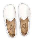 Top view White Barefoot Yemeni - Handcrafted Calf Leather | Bespoky