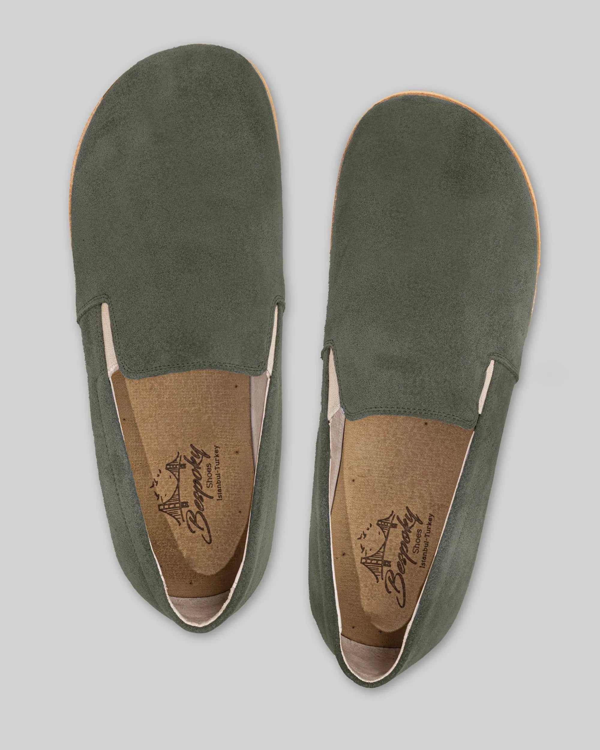 Side view Leather Barefoot Shoes - Calf Leather Zero Drop | Bespoky