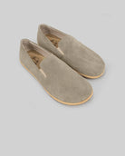 Men's Suede Barefoot Shoes - Handcrafted Calf Leather Wide Toe Box | Bespoky