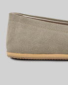 Detail Suede Barefoot Shoes - Handcrafted Calf Leather Turkey | Bespoky