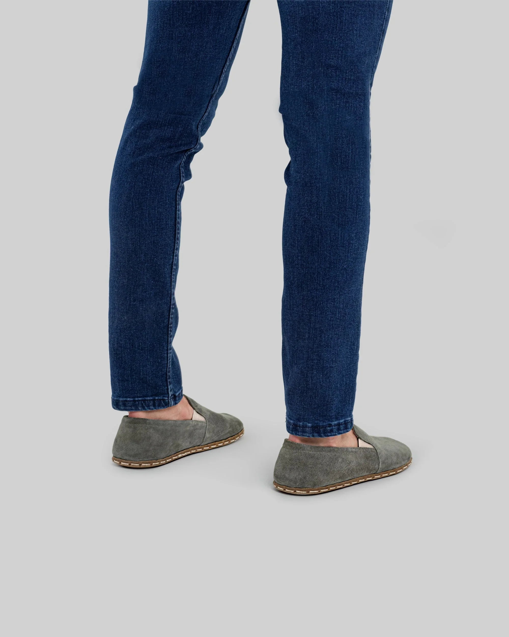 Top view Leather Barefoot Shoes - Handcrafted Calf Leather | Bespoky