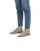 Top view Leather Pointed Toe Oxford - Handcrafted Calf Leather | Bespoky