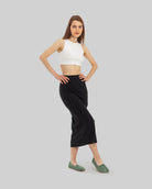 Pair Green Ballet Flats - Barefoot Wide Toe Calf Leather | Bespoky