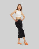 Pair Orange Ballet Flats - Barefoot Wide Toe Calf Leather | Bespoky