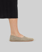 Pair Leather Ballet Flats - Barefoot Wide Toe Calf Leather | Bespoky