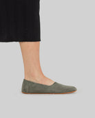 Pair Leather Ballet Flats - Barefoot Wide Toe Calf Leather | Bespoky