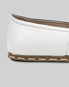 Side view White Barefoot Yemeni - Calf Leather Zero Drop | Bespoky