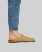 Close-up calf leather - Undyed Slippers Detail | Bespoky