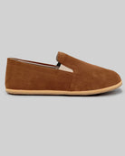Close-up calf leather - Suede Barefoot Shoes Detail | Bespoky