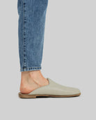 Close-up calf leather - Lucas Beige Slippers Detail | Bespoky