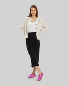 Back view Pink Barefoot Shoes - Calf Leather Handcrafted | Bespoky