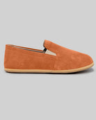 Close-up calf leather - Orange Barefoot Shoes Detail | Bespoky