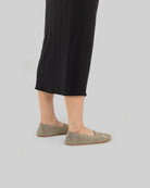Detail Leather Ballet Flats - Handcrafted Calf Leather Turkey | Bespoky