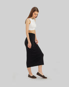 Back view Brown Ballet Flats - Calf Leather Handcrafted | Bespoky