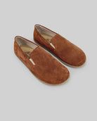 Men's Suede Barefoot Shoes - Handcrafted Calf Leather Wide Toe Box | Bespoky