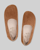 Side view Leather Ballet Flats - Calf Leather Zero Drop | Bespoky