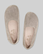 Side view Leather Ballet Flats - Calf Leather Zero Drop | Bespoky