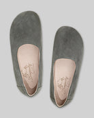 Side view Leather Ballet Flats - Calf Leather Zero Drop | Bespoky