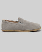 Side view Smoked Nubuck Barefoot Shoes - Calf Leather Zero Drop | Bespoky