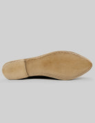 Sole detail Cream Pointed Toe Mules - Zero Drop Calf Leather | Bespoky