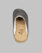 Top view Smoked Shearling Slippers - Handcrafted Calf Leather | Bespoky