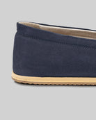Detail Navy Barefoot Shoes - Handcrafted Calf Leather Turkey | Bespoky
