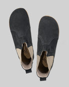 Side view Smoked Nubuck Chelsea Boots - Calf Leather Zero Drop | Bespoky