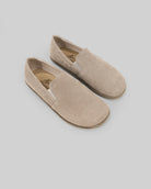 Women's Beige Barefoot Shoes - Handcrafted Calf Leather Wide Toe Box | Bespoky