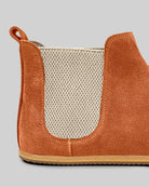 Top view Orange Chelsea Boots - Handcrafted Calf Leather | Bespoky