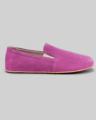 Side view Pink Nubuck Barefoot Shoes - Calf Leather Zero Drop | Bespoky