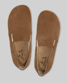 Side view Tan Barefoot Shoes - Calf Leather Zero Drop | Bespoky