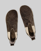 Side view Brown Chelsea Boots - Calf Leather Zero Drop | Bespoky