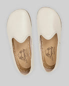 Side view Lucas Beige Barefoot Yemeni - Calf Leather Zero Drop | Bespoky
