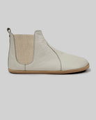 Top view Lucas Beige Chelsea Boots - Handcrafted Calf Leather | Bespoky
