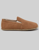 Side view Tan Barefoot Shoes - Calf Leather Zero Drop | Bespoky
