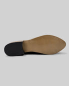 Back view White Pointed Toe Oxford - Calf Leather Handcrafted | Bespoky