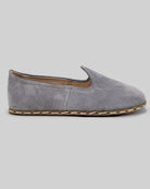 Pair Grey Barefoot Yemeni - Barefoot Wide Toe Calf Leather | Bespoky