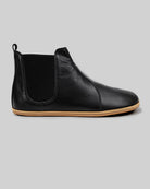 Top view Black Chelsea Boots - Handcrafted Calf Leather | Bespoky