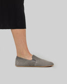 Pair Smoked Barefoot Shoes - Barefoot Wide Toe Calf Leather | Bespoky