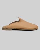 Sole detail Undyed Slippers - Zero Drop Calf Leather | Bespoky