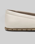 Top view Cream Barefoot Shoes - Handcrafted Calf Leather | Bespoky