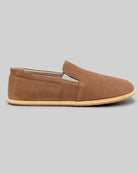 Top view Tan Barefoot Shoes - Handcrafted Calf Leather | Bespoky