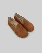 Men's Suede Barefoot Yemeni - Handcrafted Calf Leather Wide Toe Box | Bespoky