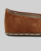 Top view Suede Barefoot Yemeni - Handcrafted Calf Leather | Bespoky