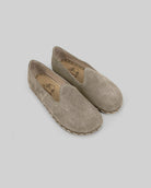 Men's Suede Barefoot Yemeni - Handcrafted Calf Leather Wide Toe Box | Bespoky