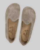 Side view Suede Barefoot Yemeni - Calf Leather Zero Drop | Bespoky