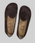 Side view Brown Barefoot Yemeni - Calf Leather Zero Drop | Bespoky