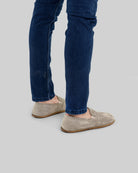 Top view Leather Barefoot Shoes - Handcrafted Calf Leather | Bespoky