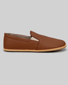 Top view Dark Brown Barefoot Shoes - Handcrafted Calf Leather | Bespoky